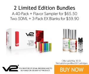 V2 Cigs electronic cigarettes sale promo